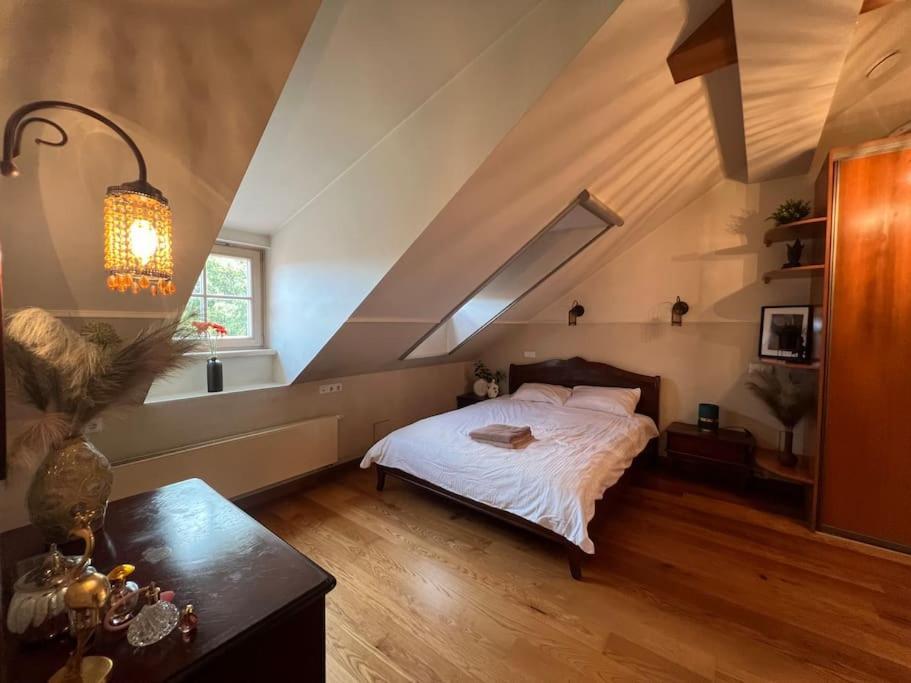 Old Town Apartment With Free Parking วิลนีอุส ภายนอก รูปภาพ